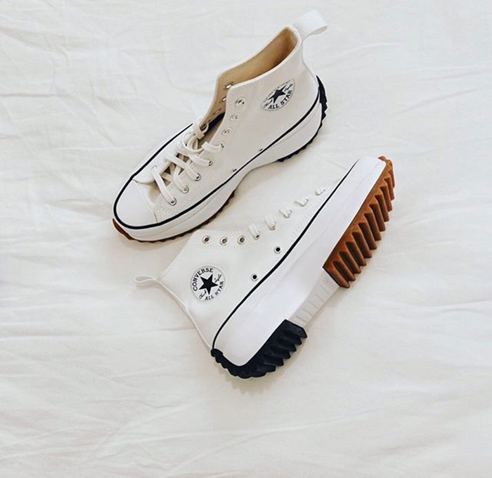 Giày Converse run Hike star 1970s High white Top ( Cv 1970s màu kem cao cổ)