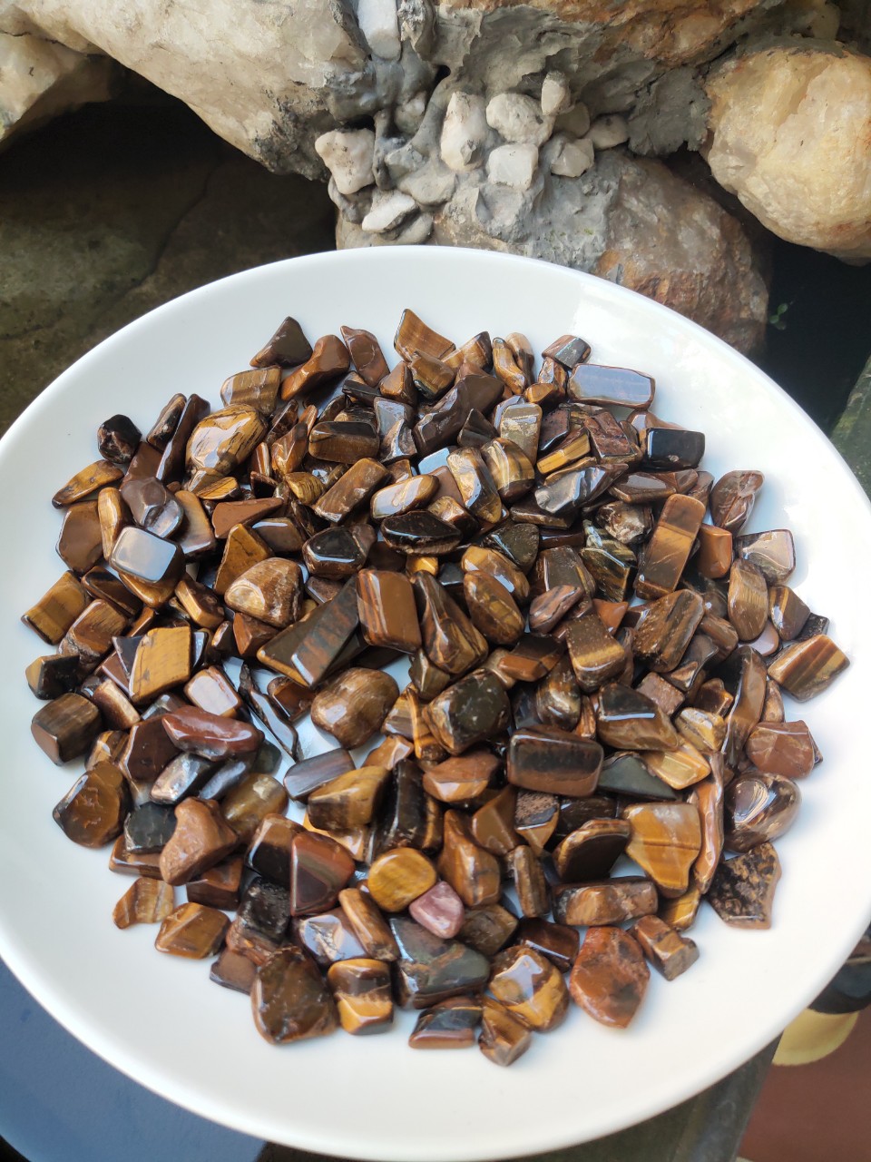 Đá thạch anh mắt hổ tự nhiên ( đá phong thủy)
