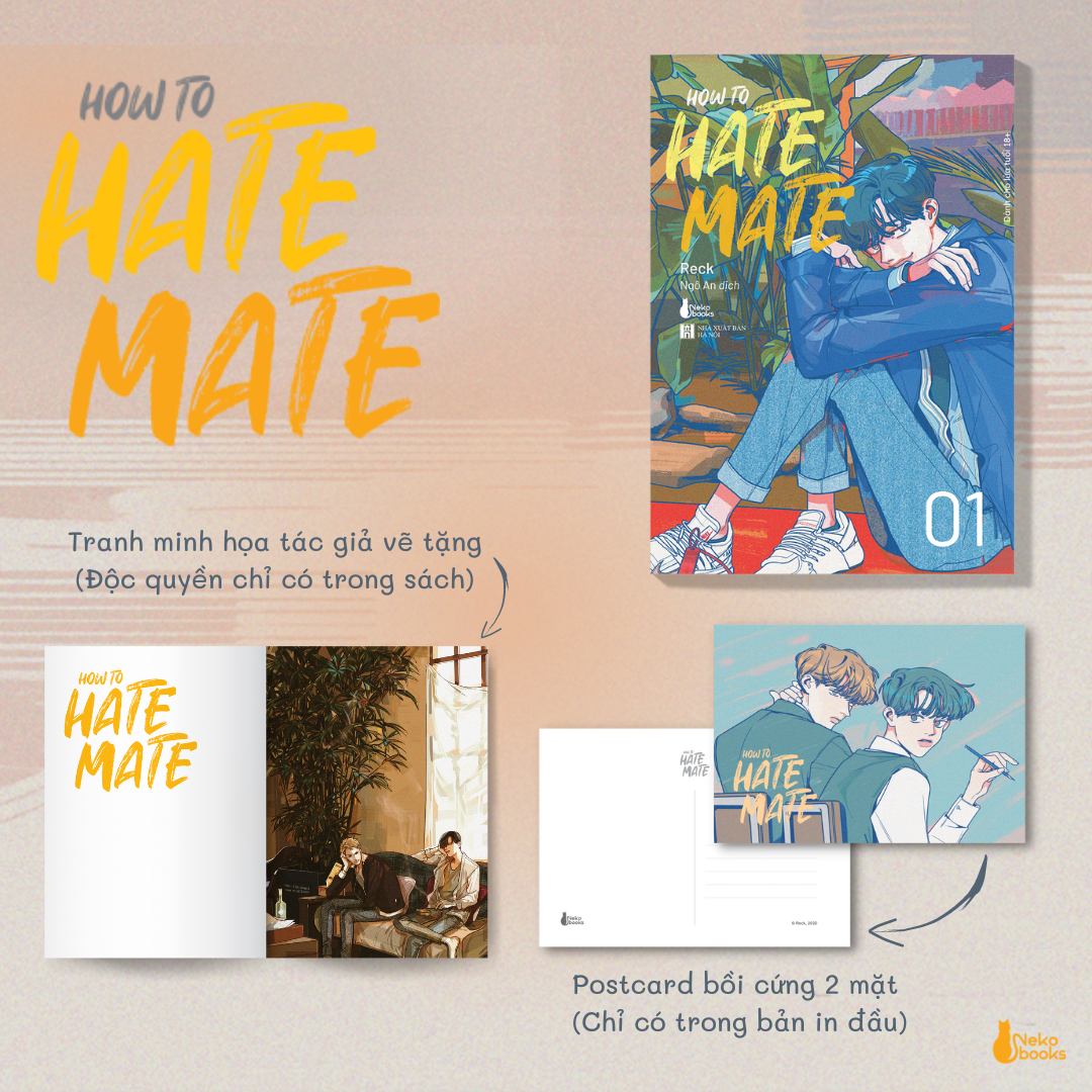 Sách Truyện tranh - How To Hate Mate (trọn bộ) - Reck