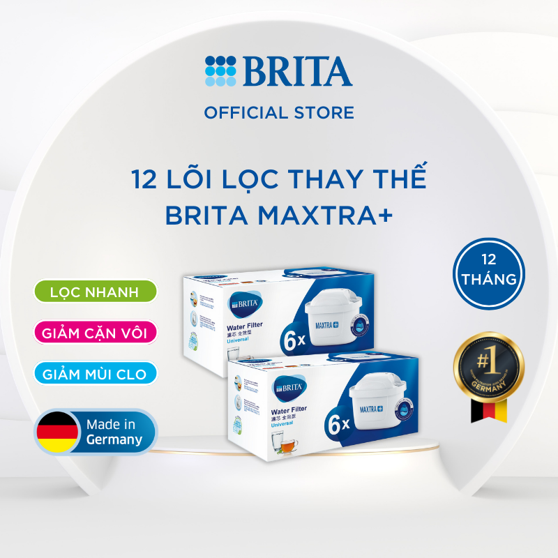 12 lõi lọc Brita Maxtra Plus - 1200L