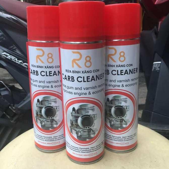 [HCM]Chai xịt rửa bình xăng con Arrow Carb Cleaner R8 500ml