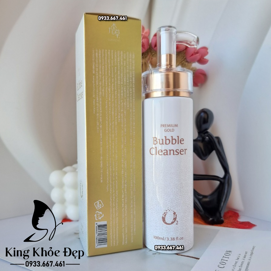 [HCM]Sửa Rửa Mặt UGB O2 Bubble Cleanser 100ml
