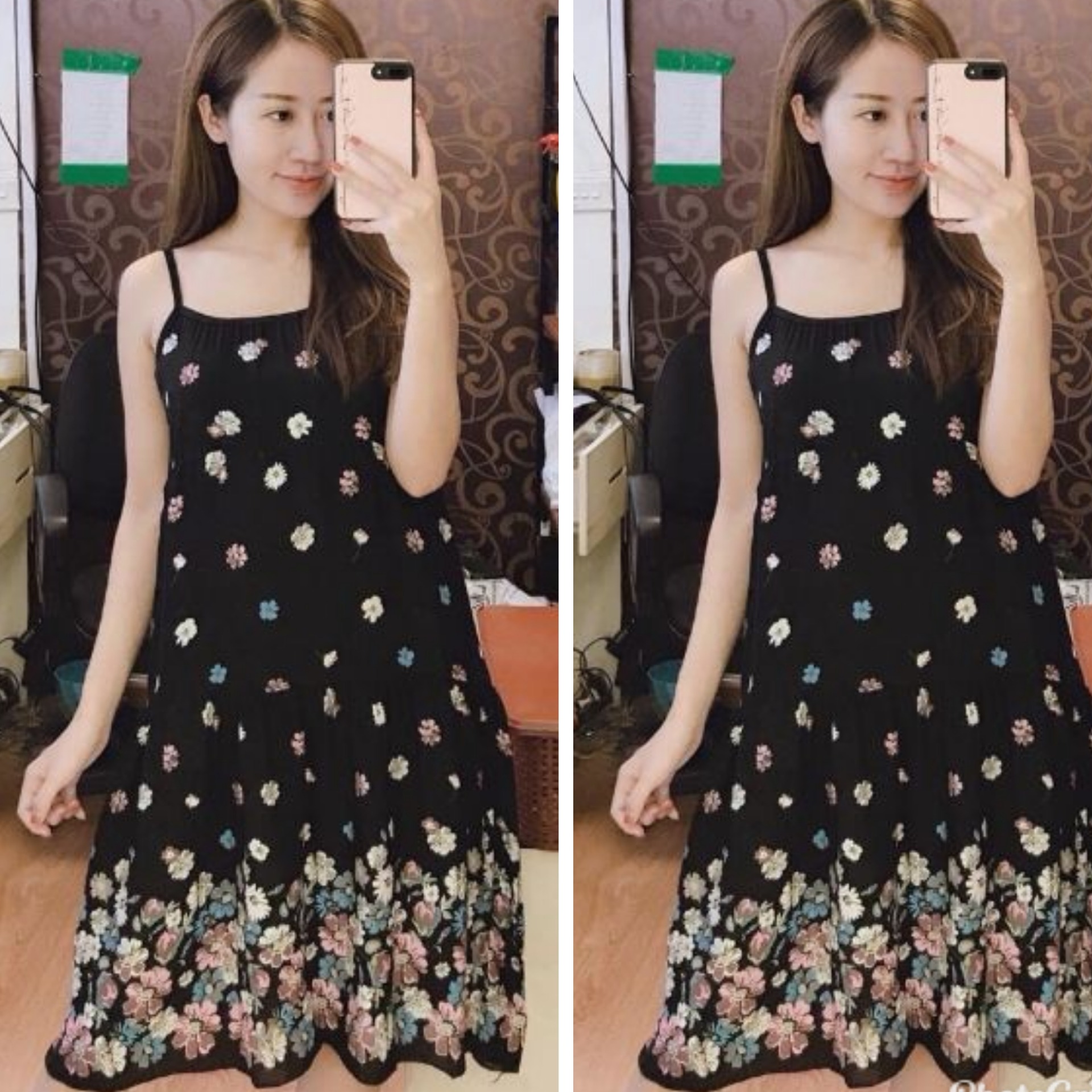 Váy suông, đầm suông dáng dài bigsize thiết kế