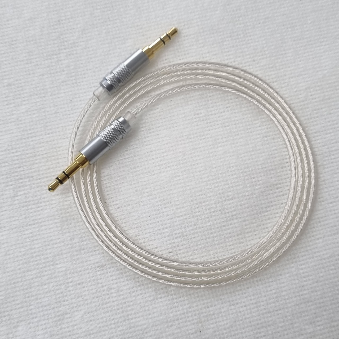 Dây 2 đầu 3.5mm, Dây AUX lõi đơn mạ bạc