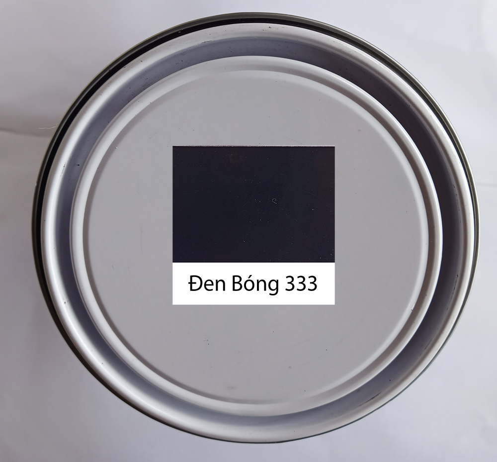 Sơn Epoxy Sắt Kẽm  Đen Bóng (333)