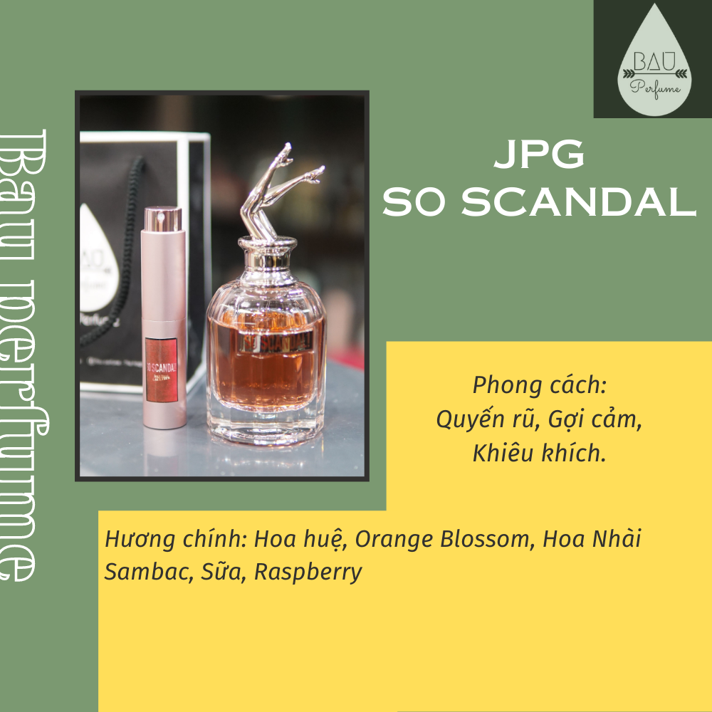 [chính hãng] nước hoa nữ cao cấp So Scandal