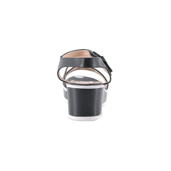 Giày sandal nữ màu đen HK7927