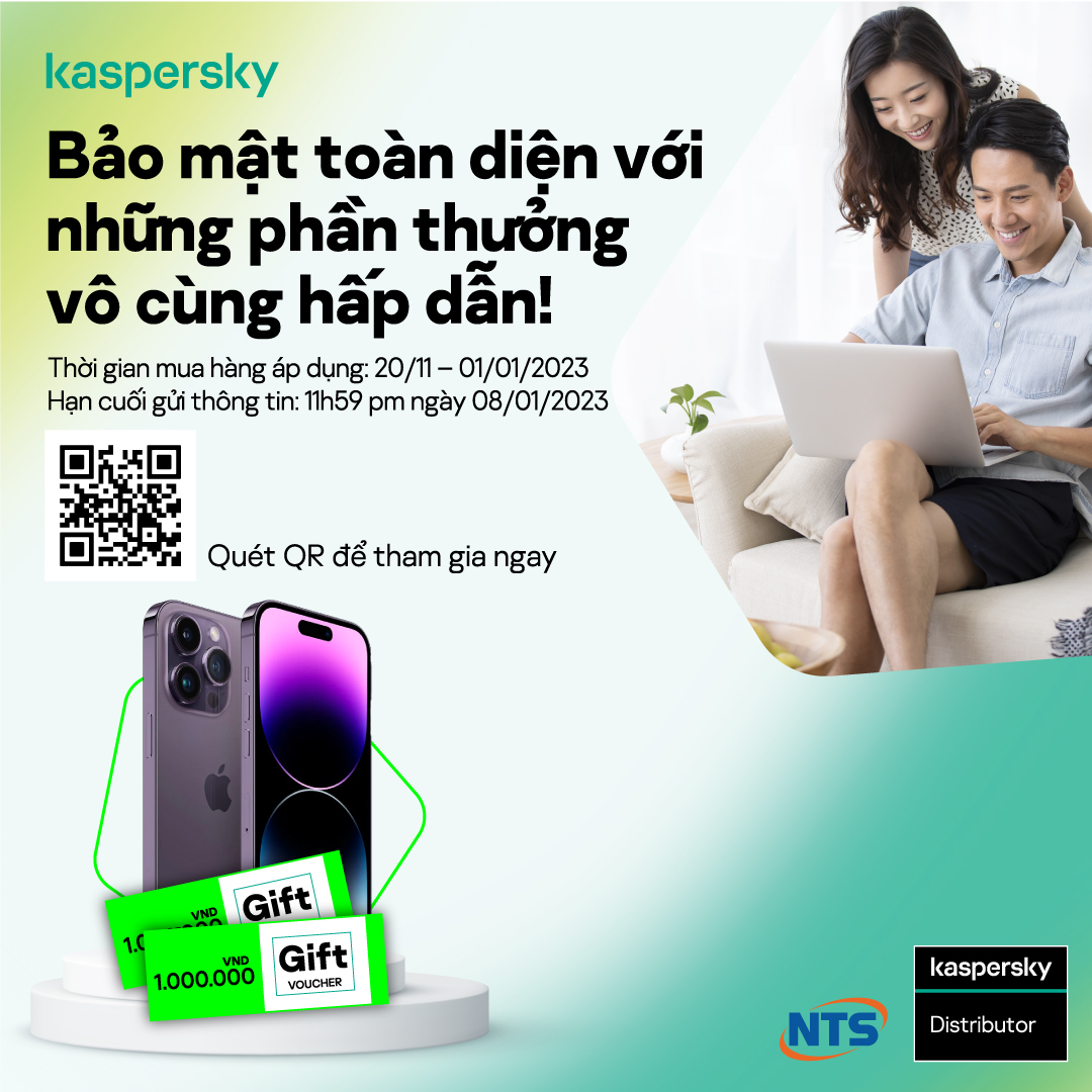 BOX Phần mềm diệt virus Kaspersky Internet Security 3 Thiết bị/Năm (BOX) - Hàng chính hàng