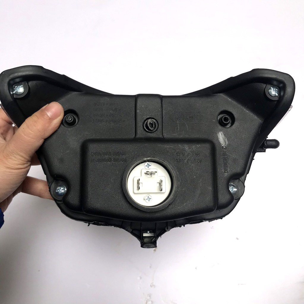 Đèn Pha Led 2 Tầng xe  WAVE alpha- WAVE RS- WAVE 100-MÀU BẠC
