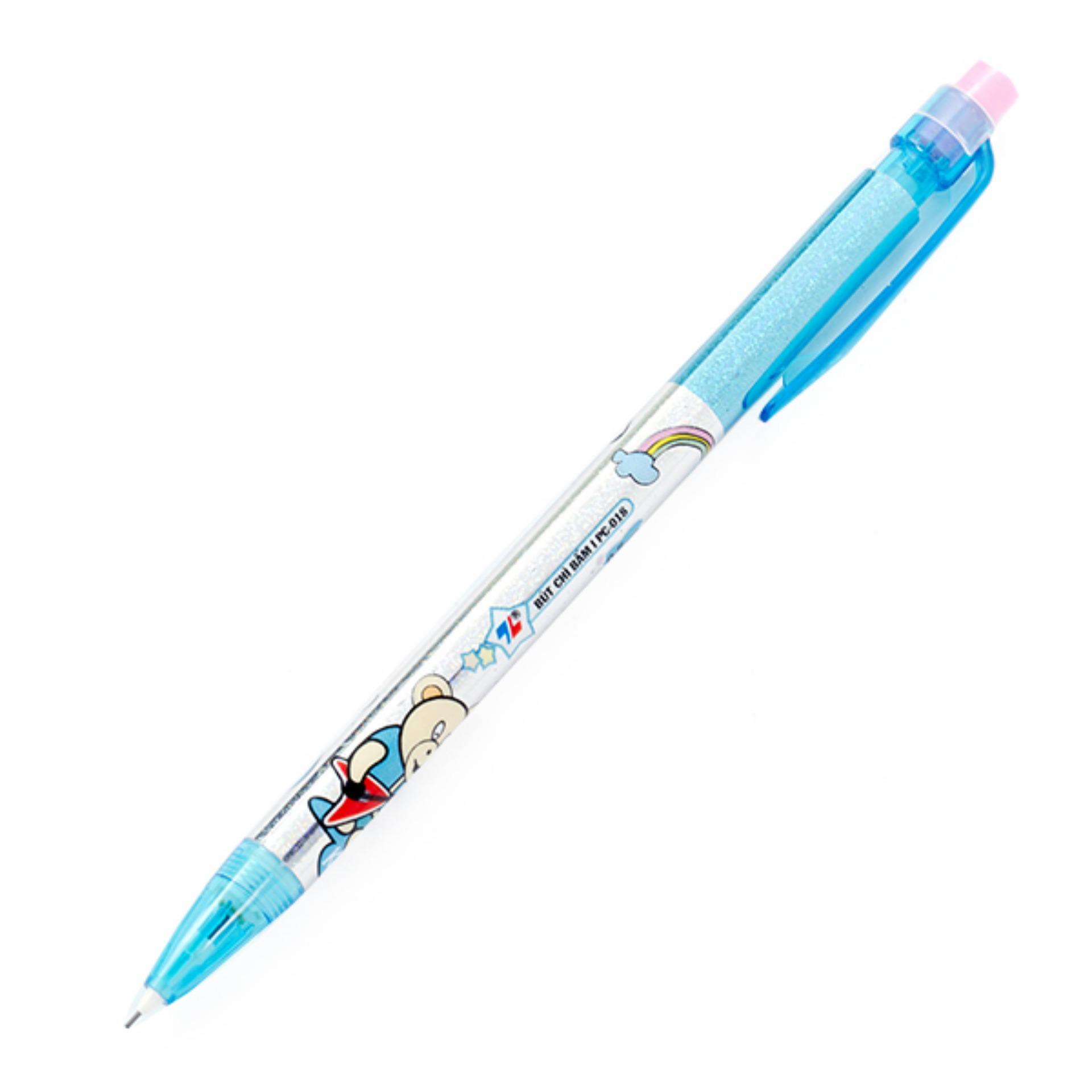 Combo 5 Bút chì bấm Thiên Long PC-018 (Giao màu ngẫu nhiên)