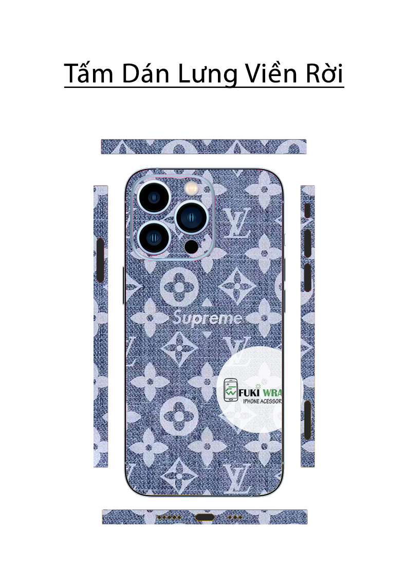Tấm dán Skin Mặt Sau Eo Vì  FULL VIỀN Dành Cho iPhone 13ProMax 12ProMax 11ProMax X XS XR XSMAX - FukiShop