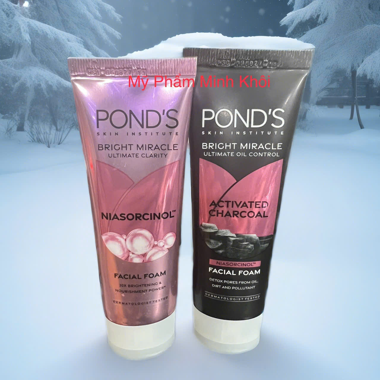 Sửa rửa mặt Pond hồng 50g