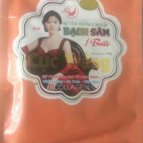 [HCM]Tắm Trắng Cao Cấp 1 Bước Bạch Sâm
