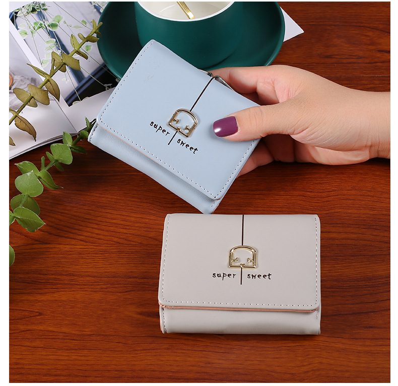 [2021] Bóp Ví Nữ Cầm Tay Mini Hàn Quốc T6001