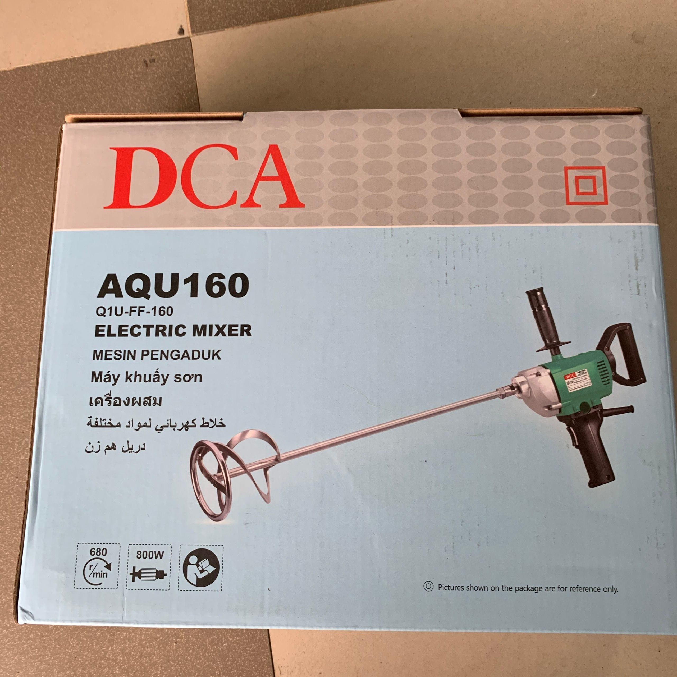 800W Máy trộn sơn DCA AQU160 (Q1U-FF-160) - máy đánh sơn