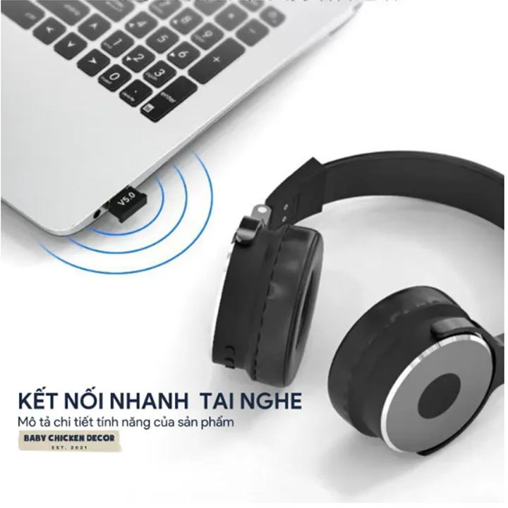 USB Bluetooth 6.0 UGREEN \ 5.4 5.3 5.1 5.0 Dongle Adapter Essager Cho Máy Tính Laptop Windows 11/10/8.1 TP-Link Orico