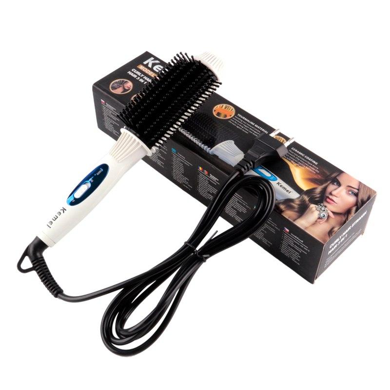 [HCM]Lược Điện Làm Đẹp Tóc Kemei 8110