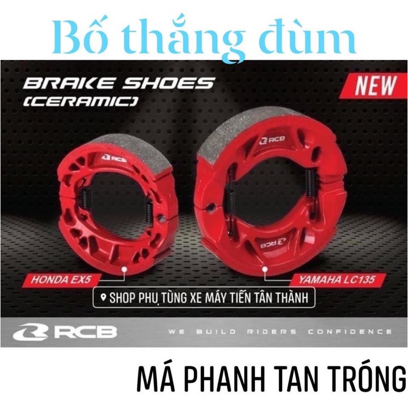 [HCM]BỐ THẮNG MÁ PHANH (PHÍA SAU)malaysia rcb SIRIUS EXITER WAVE DREAM FUNEO ( chính hãng ) -DoChoiXeMayNhapKhau