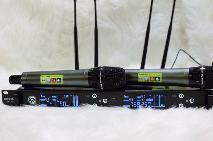 [Trả góp 0%]MICRO SHURE UR-18D CHỐNG GẦM