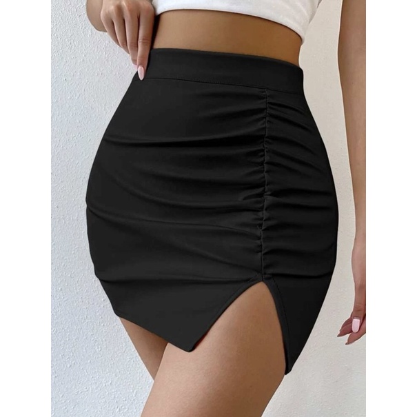 [ SIZE LỚN BIGSIZE 55Kg-100Kg ] CHÂN VÁY NHÚN XẺ ĐÙI