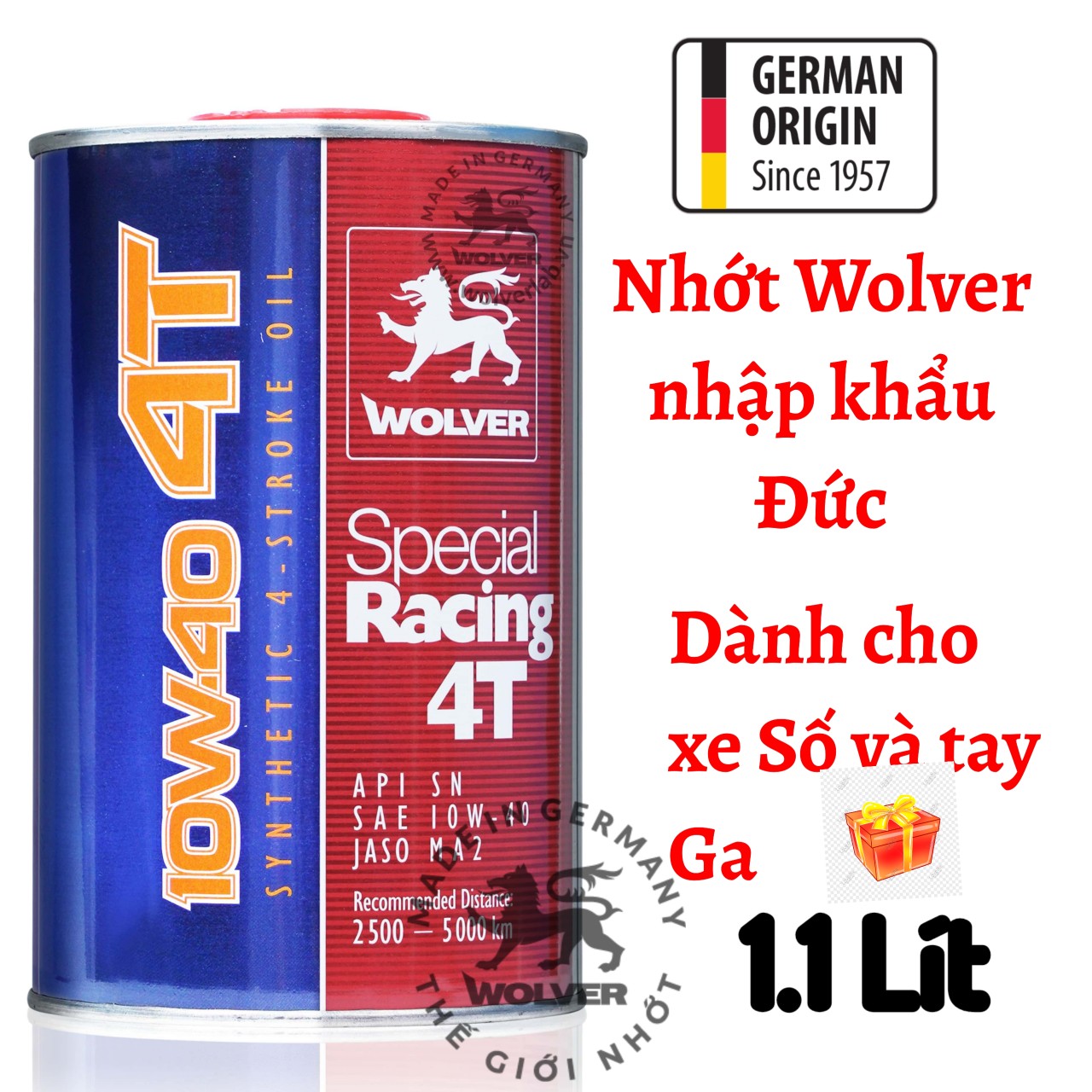 HCM Wolver Special Racing 10W40 SN 1.1L