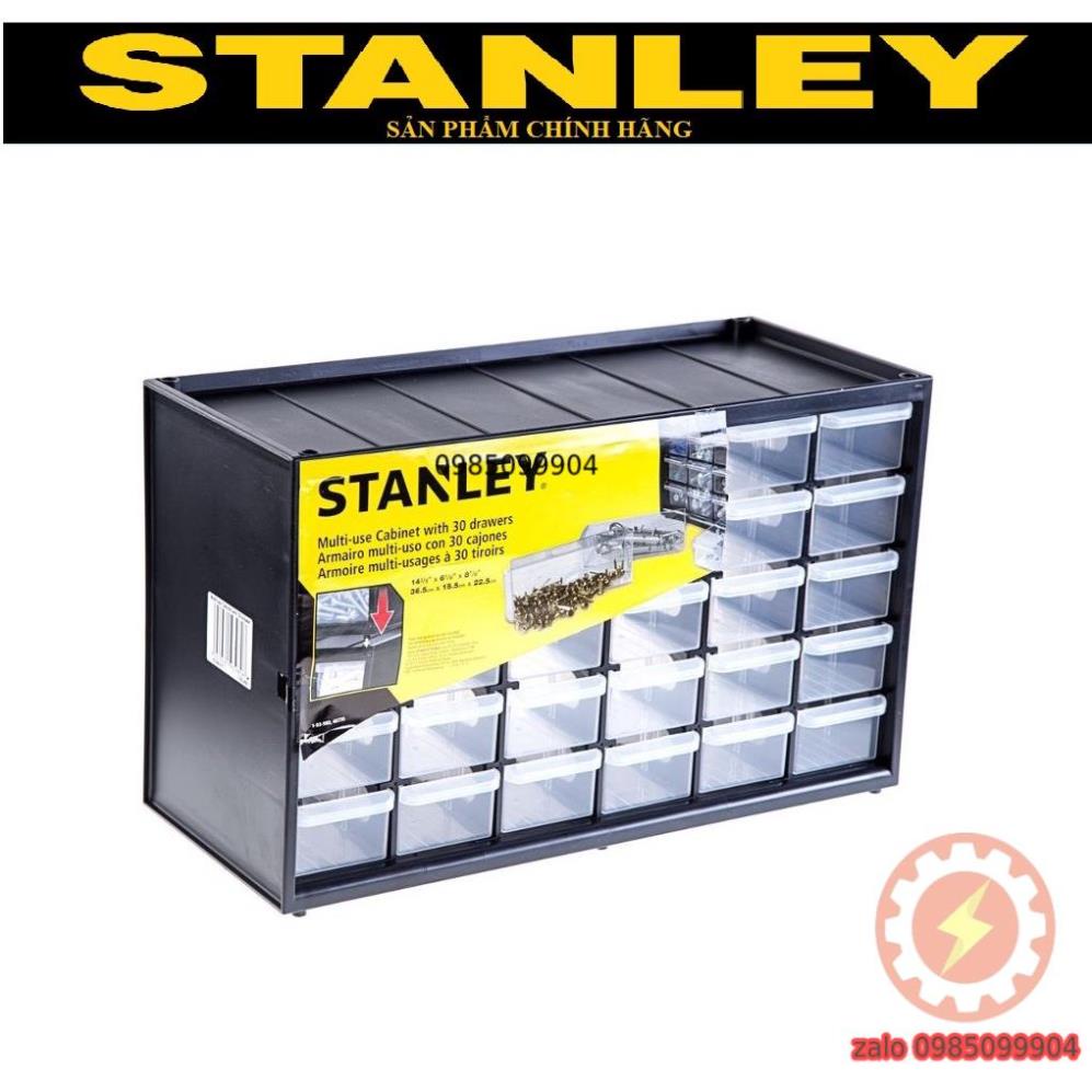 Tủ linh kiện 30 ngăn Stanley 1-93-980 hộp đồ nghề tủ locker mini chứa đựng dụng cụ linh kiện điện tử, phụ kiện, cơ khí