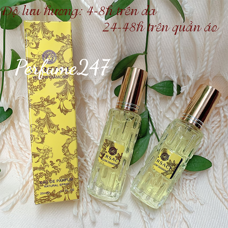 [HCM]NƯỚC HOA NỮ MINI CHIẾT PHÁP VSACE YELOW 20ML
