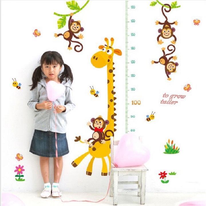 [HCM]Decal đo chiều cao cho bé