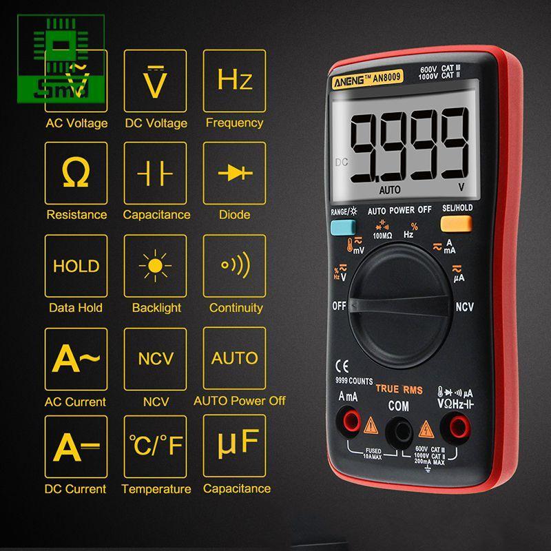 Đồng hồ đo vạn năng ANENG AN8009