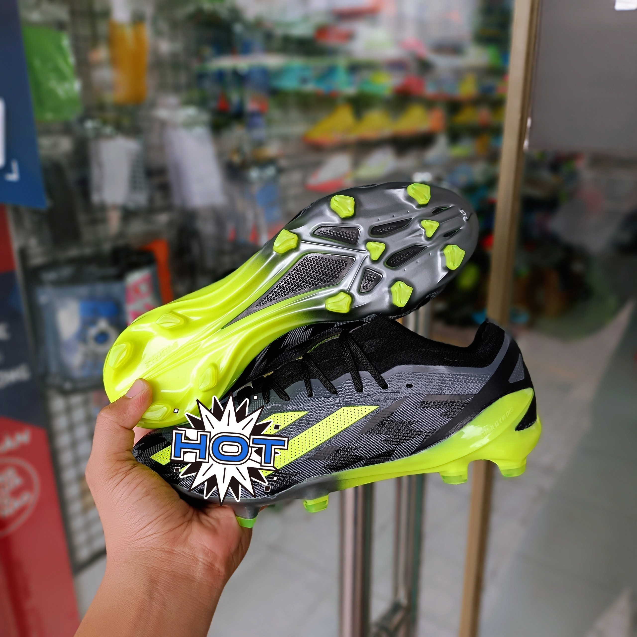 Giày đá bóng x crazyfast.1 fg