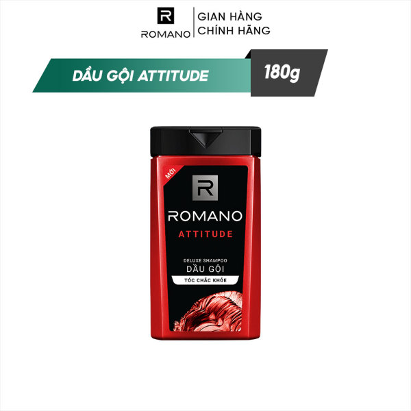 Dầu gội cao cấp Romano Attitude nồng ấm cá tính tóc chắc khỏe 380gr nhập khẩu