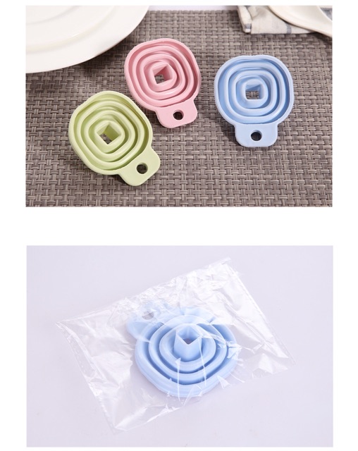 Phễu Mini Gấp Gọn-Chất Liệu Silicone An Toàn