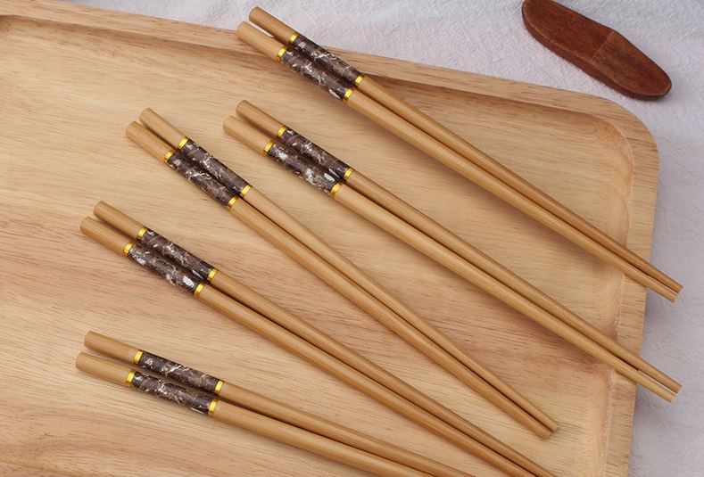 Set 10 Đôi Đũa Tre Vân Đá Bền Đẹp - OHOHO HOME