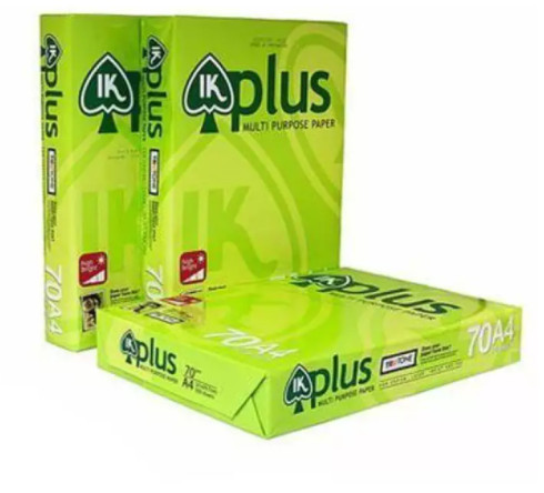 Giấy in photocopy A4 IK Plus 70gsm (500 tờ)