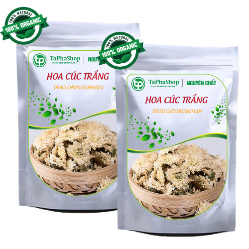 Hoa cúc trắng khô cao cấp 100g - Tấn Phát