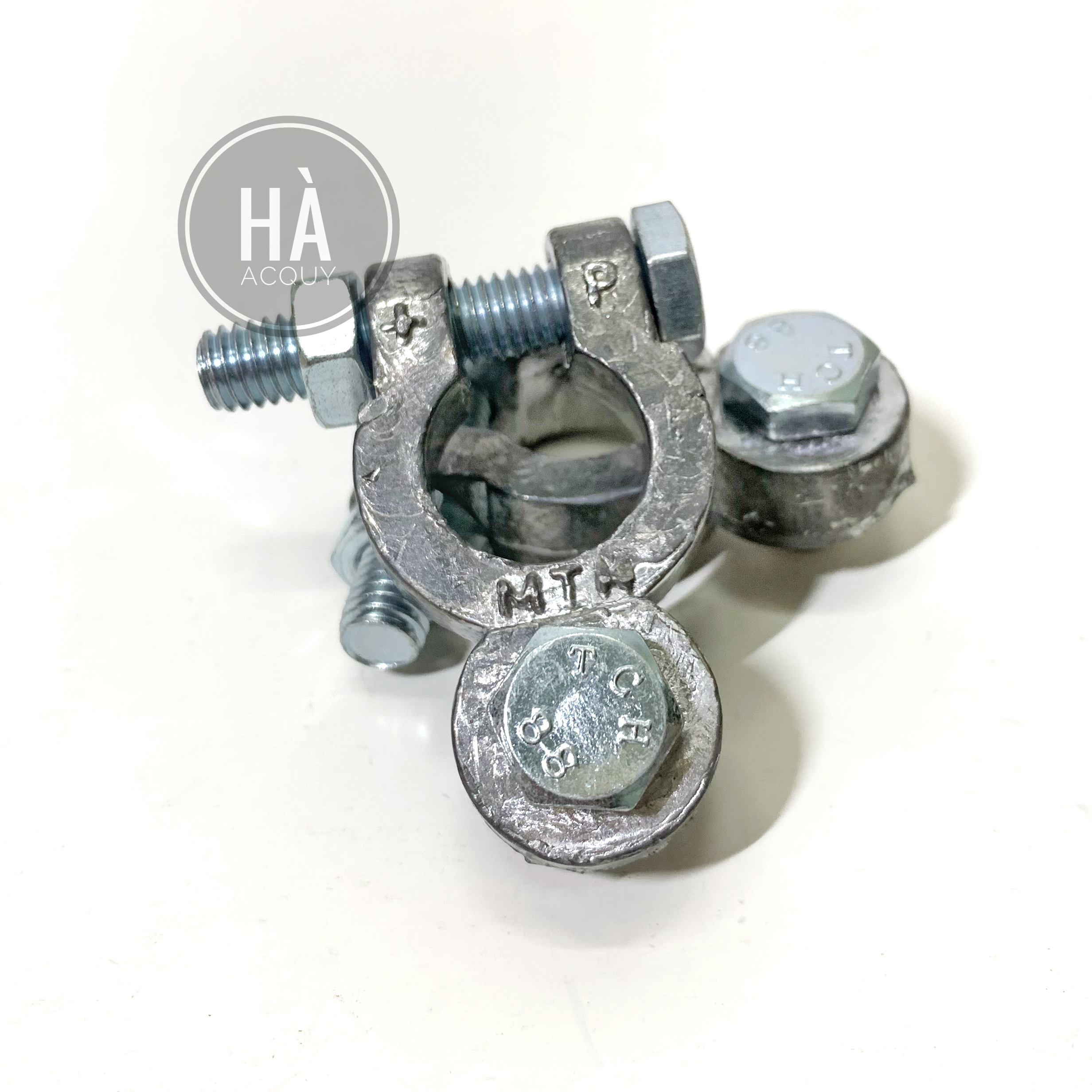 Đầu Bọp Cọc Bình Ắc Quy bằng Chì Tròn Phi 18 (D18 mm) - 1 cặp