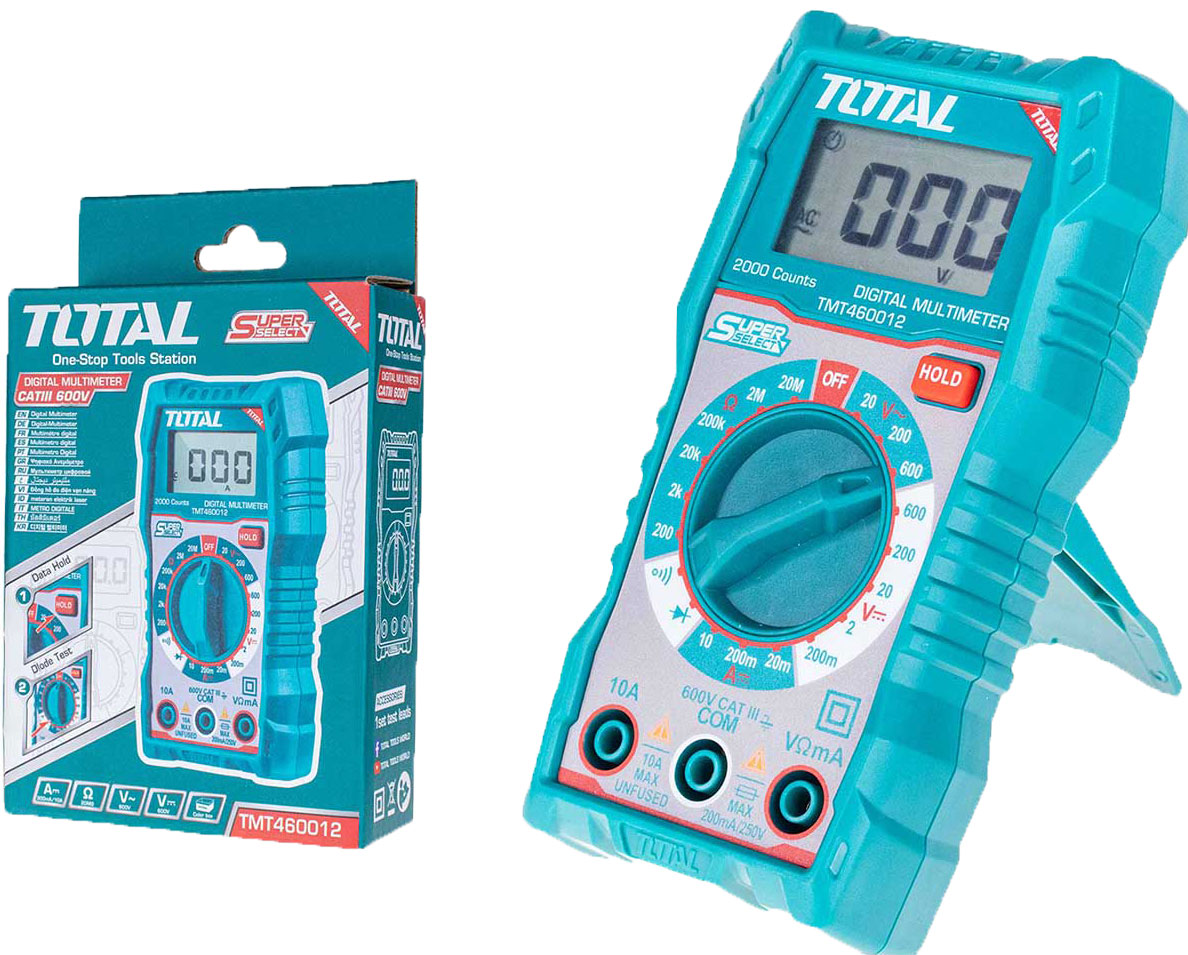 Đồng hồ đo điện vạn năng total tmt460012