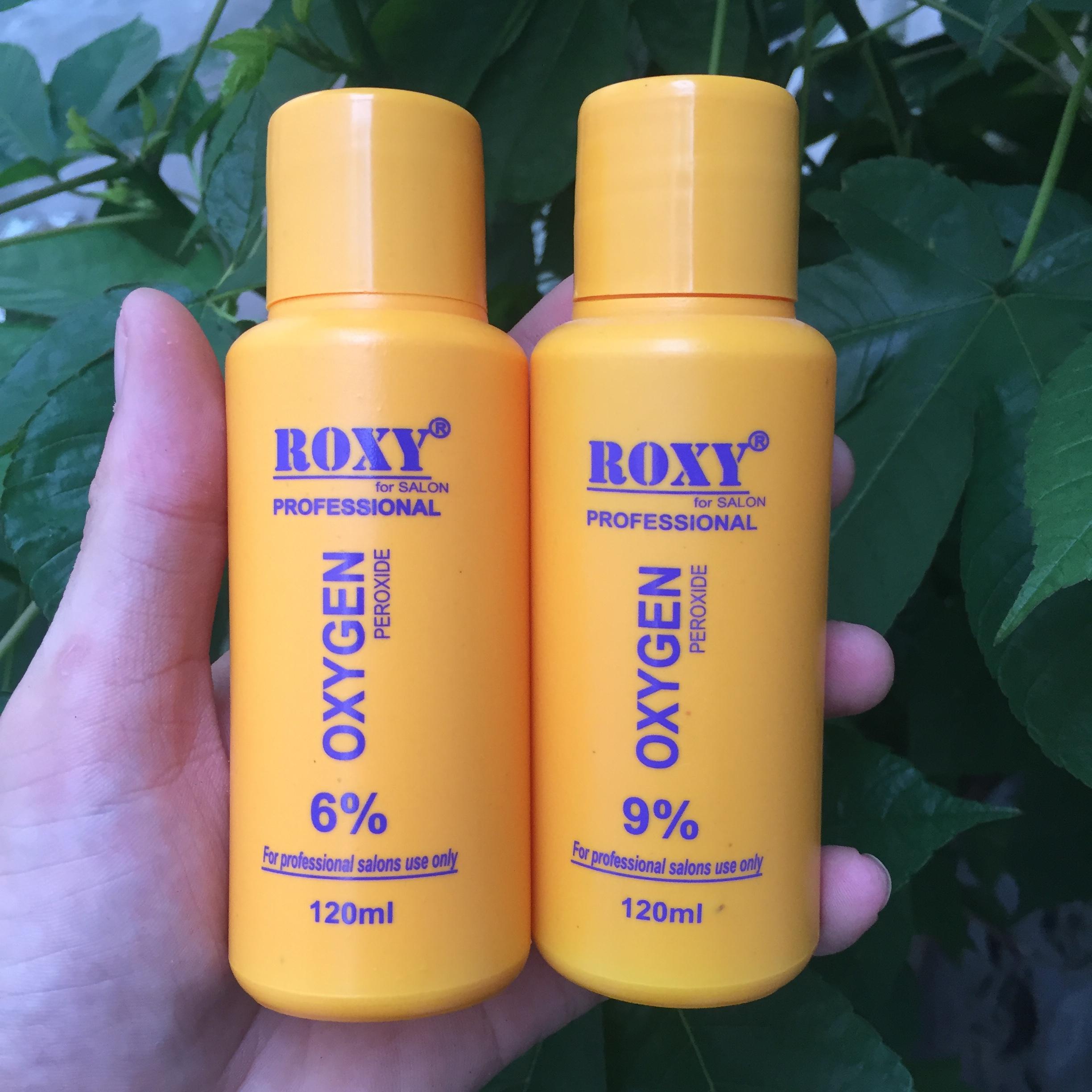 Kem oxy trợ nhuộm cao cấp ( Oxy thơm) Roxy 120ml