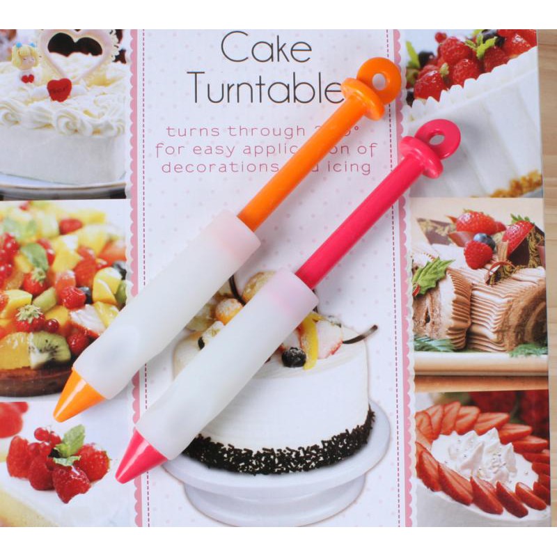 Bút viết bánh kem silicon