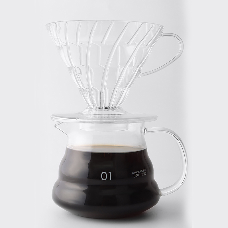 【Ready 】 V60 Coffee Dripper Filter Cup Filter Paper Holder Cone Drip For Pour-over Coffee Maker Cafe Coffee Machines