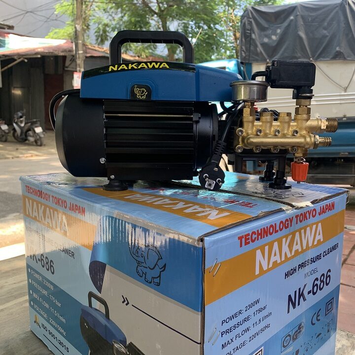 Máy Rửa Xe 2300W Nakawa NK-686