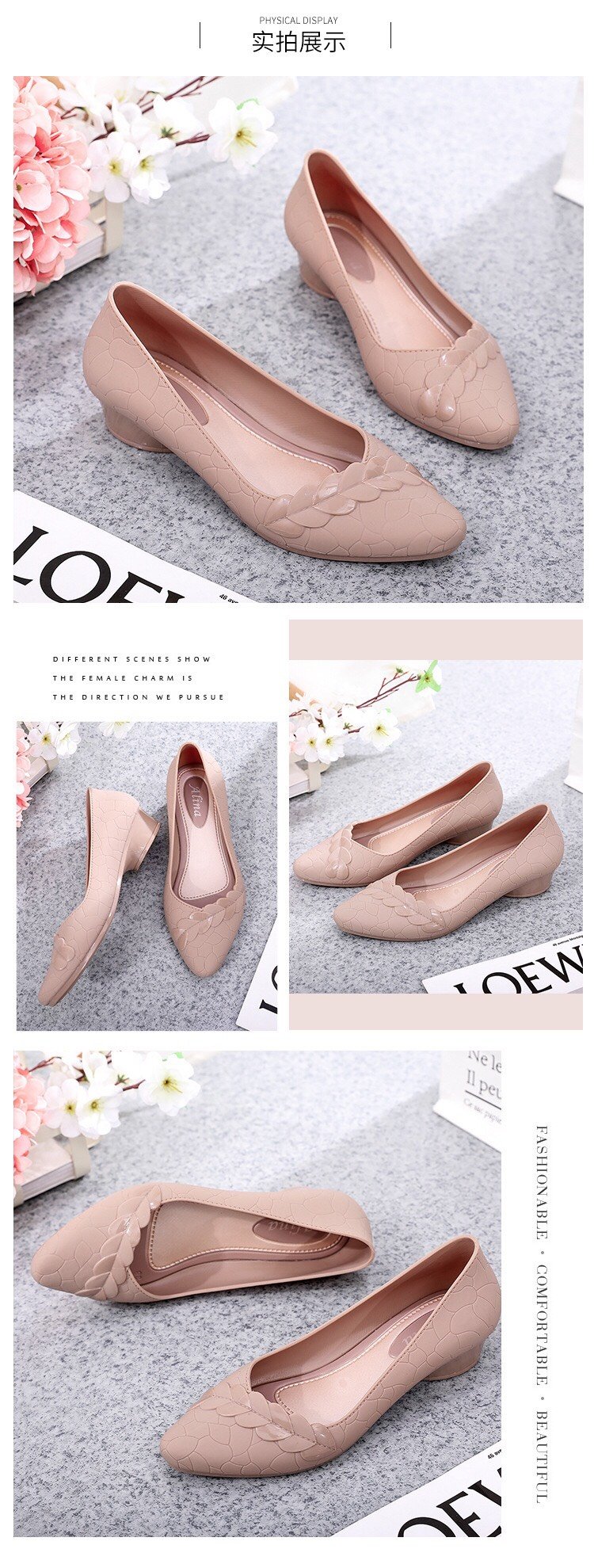 [Hoàn tiền 15%]Giày nhựa cao su cao cấp, nhựa thơm bền đẹp đi nước thoải mái đế 3cm quai chéo cực xinh hàng chuẩn loại 1 GN12