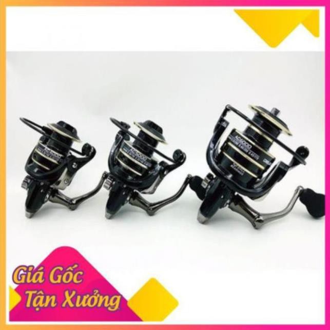 [Sale] Máy Câu Cá Deukio Ac Từ 2000-7000 ( Tặng Cước 100M Cacbon Nhật Bản )
