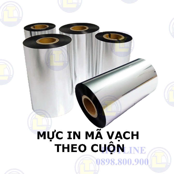 Mực in mã vạch Wax Ribbon (in tem nhãn)
