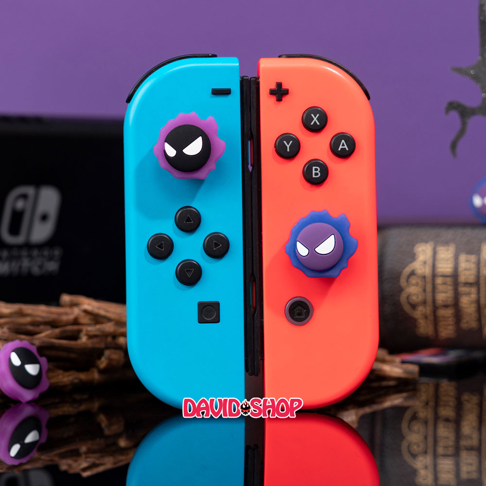 Núm bọc analog Gengar (Pokémon) Dạ Quang cho Joy-Con - Nintendo Switch OLED, V1, V2, Lite