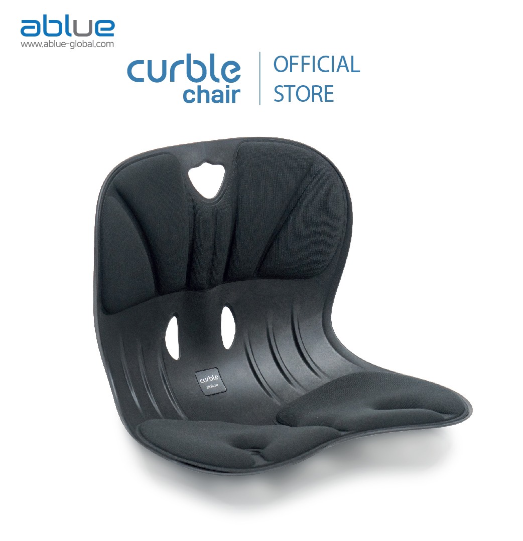 Ghế văn phòng điều chỉnh tư thế chống gù Curble Chair Wider Black