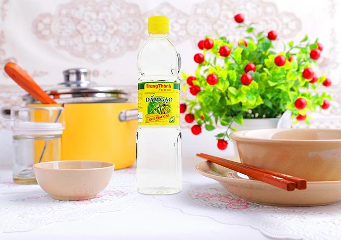 Combo 2 Chai Dấm Gạo Trung Thành Chai 500ml