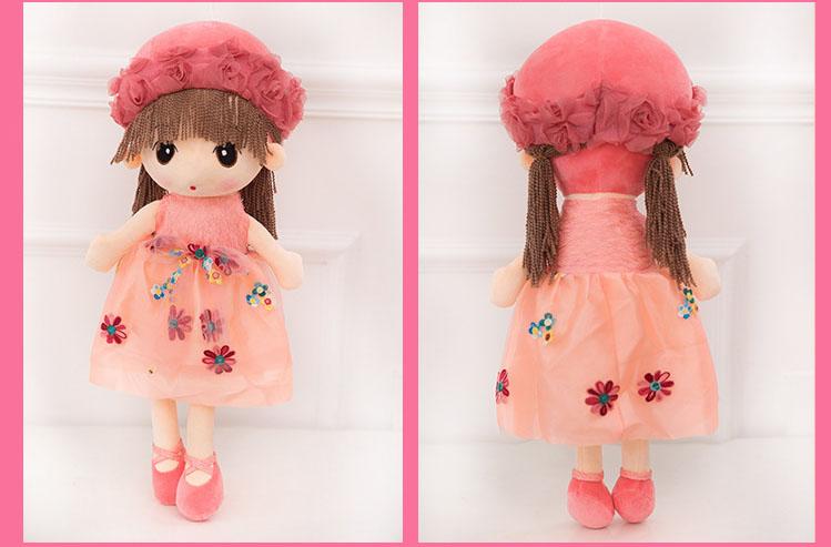Búp bê cho bé yêu kích thước 45cm - màu vàng