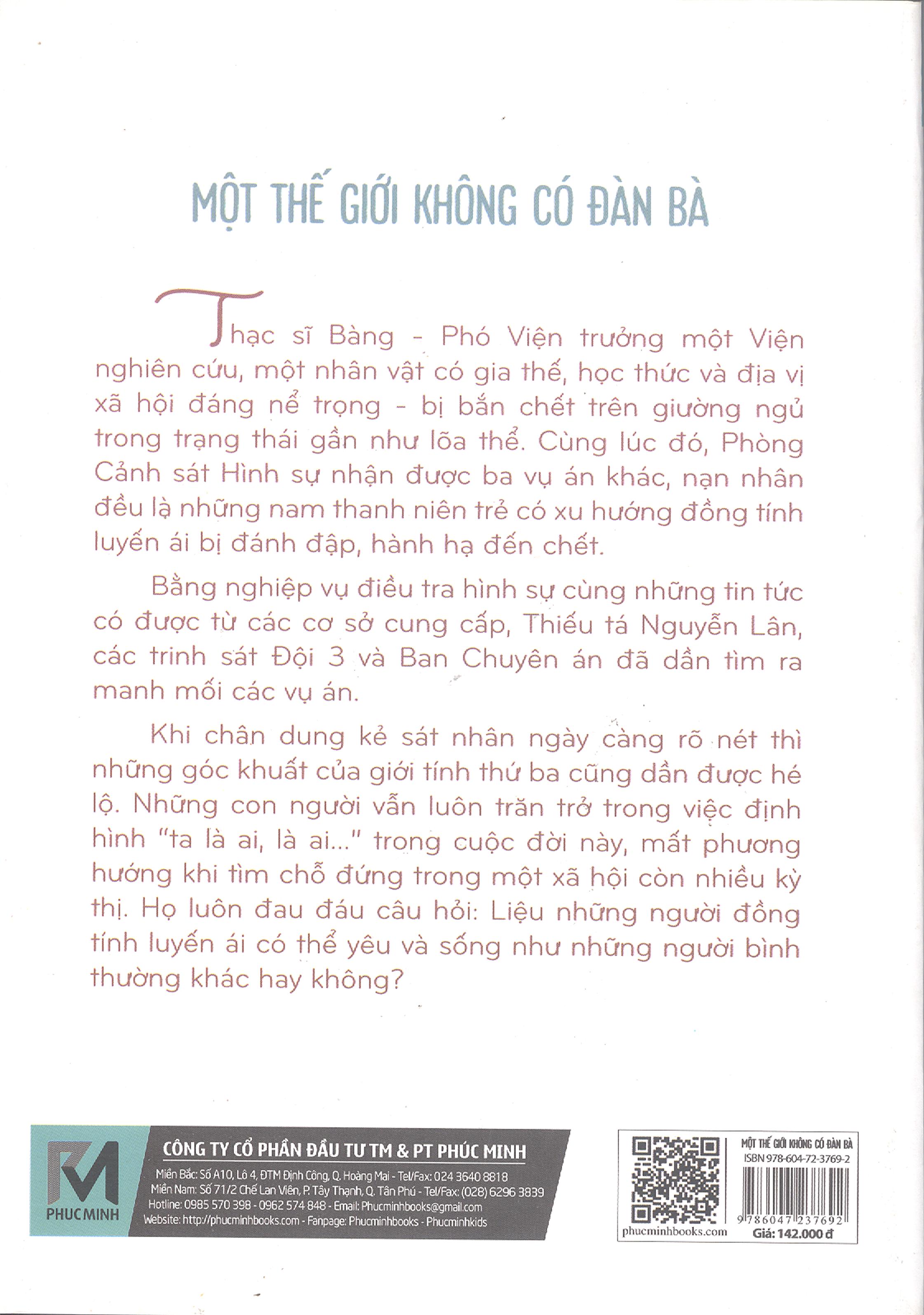 Một Thế Giới Không Có Đàn Bà