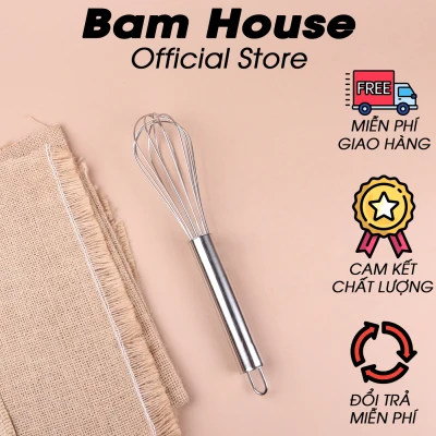 Dụng cụ đánh trứng và tán bột inox Bam House cao cấp CDT01 – Bam House